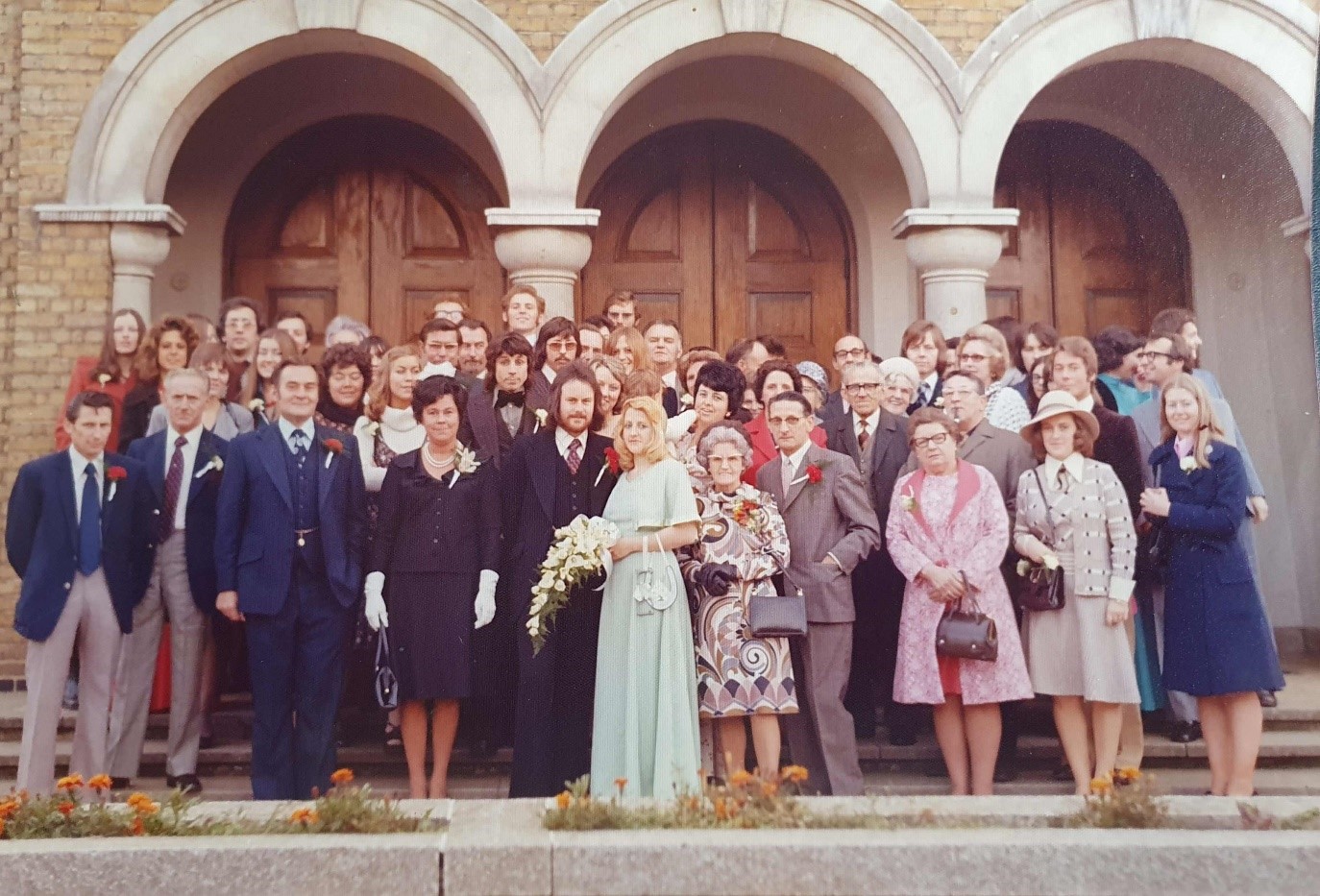 Conald Marlow's wedding to Margaret Donovan in 1974