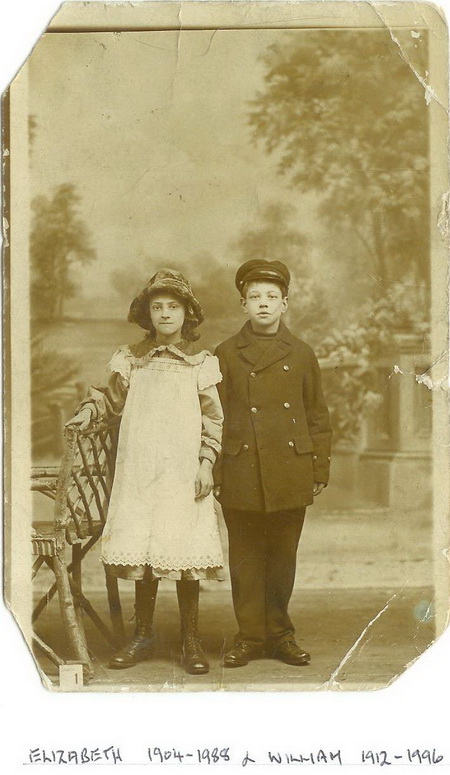 Young Elizabeth and William