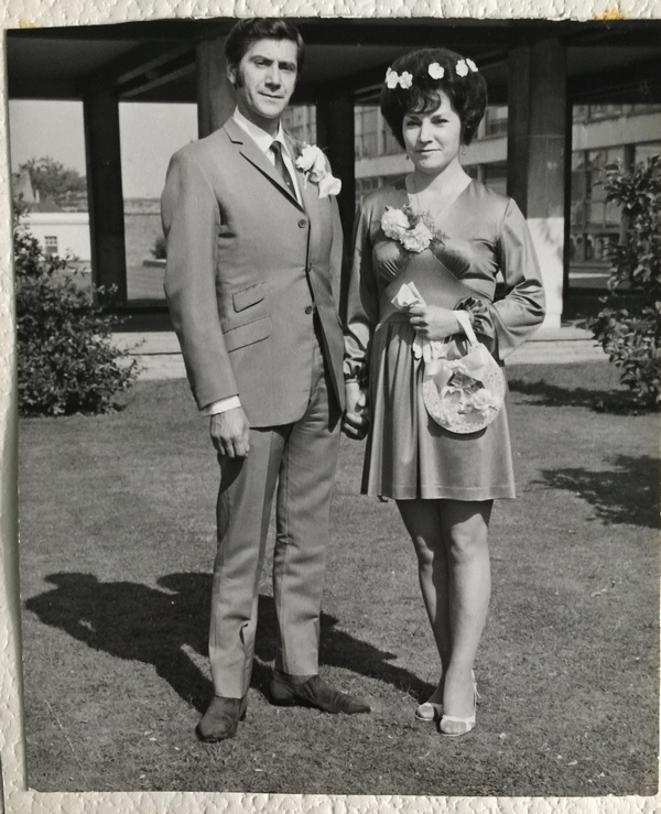 David Rockliffe and 2nd wife, Marie Brock