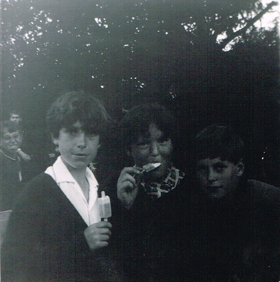 Sam Higgs and friends at Bognor Regis Fete in the Sixties