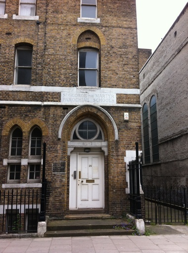 St. George The Martyr school where Kit and Harry attended