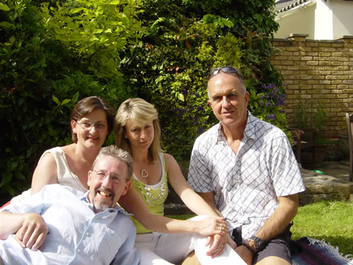 Cheerful bunch
